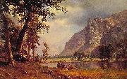 Albert Bierdstadt Yosemite Valley painting